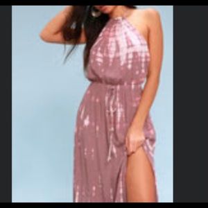 Lulu's Tie-Dye Maxi Dress